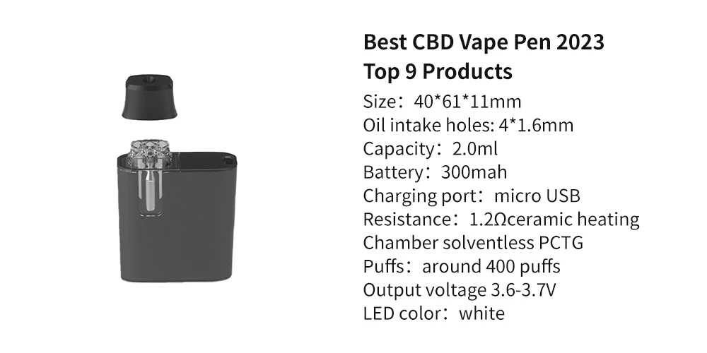 Best CBD Vape Pen 2023 Top 9 Products
