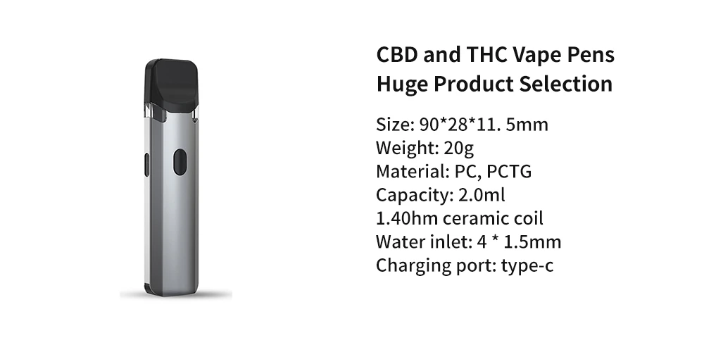 CBD and THC Vape Pens Huge Product Selection
